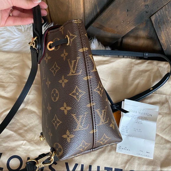 TRADED💝Louis Vuitton Montsouris Backpack BB monogram black noir purse - Picture 10 of 12